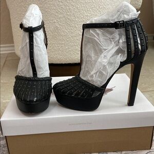 Jessica Simpson Black Studded Women's Heels